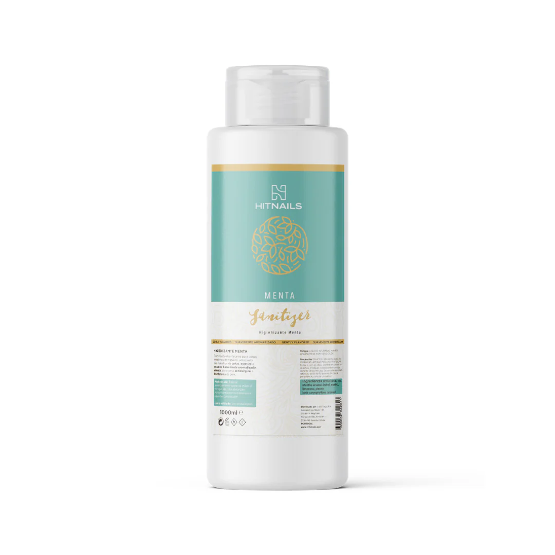 Produto_de_Unhas_Preparacao_e_Finalizacao_Liquidos_Sanitizer_Menta_1 Mint sanitizer 1000ml - Bilde 1