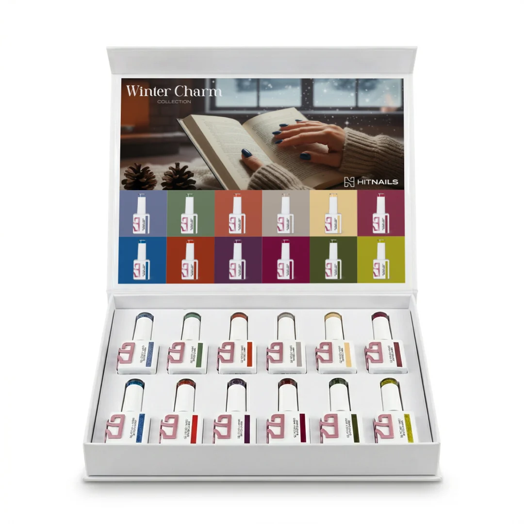 Winter Charm Gel Polish-kolleksjon – 12 nyanser - Bilde 1